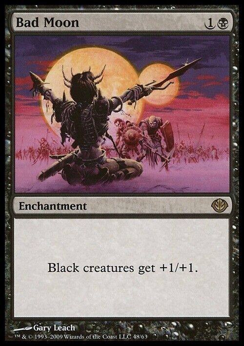 Bad Moon ~ Duel Decks [ Excellent ] [ Magic MTG ]