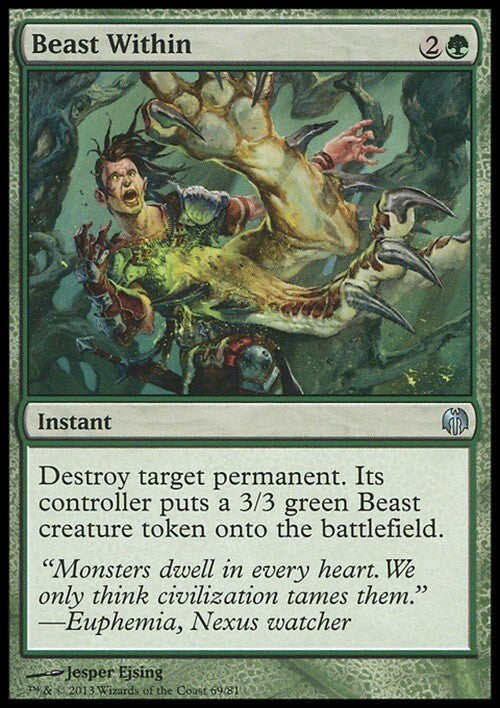 Beast Within ~ Duel Decks [ Excellent ] [ Magic MTG ]