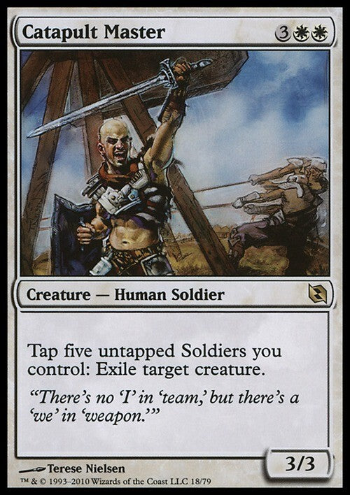Catapult Master ~ Duel Decks [ Excellent ] [ Magic MTG ]