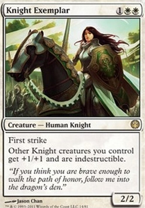Knight Exemplar ~ Duel Decks [ Excellent ] [ Magic MTG ]