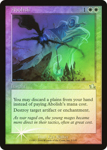 FOIL Abolish ~ Prophecy [ Excellent ] [ Magic MTG ]