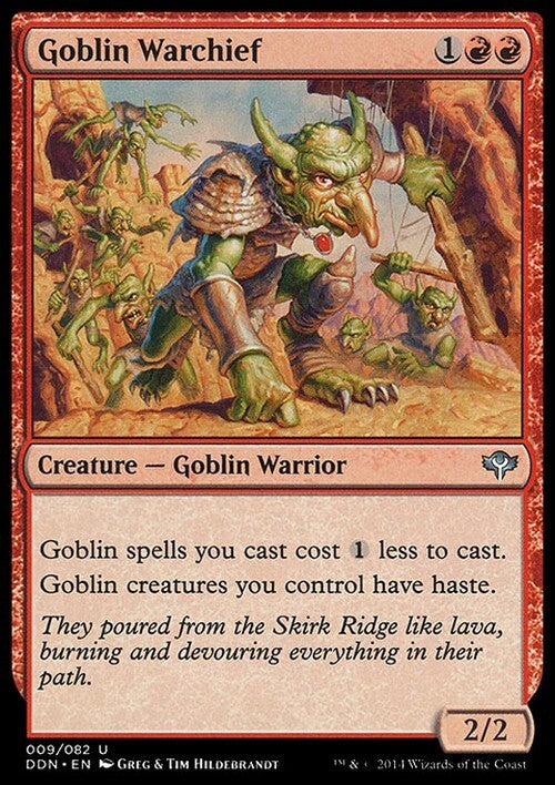 Goblin Warchief ~ Duel Decks [ Excellent ] [ Magic MTG ]