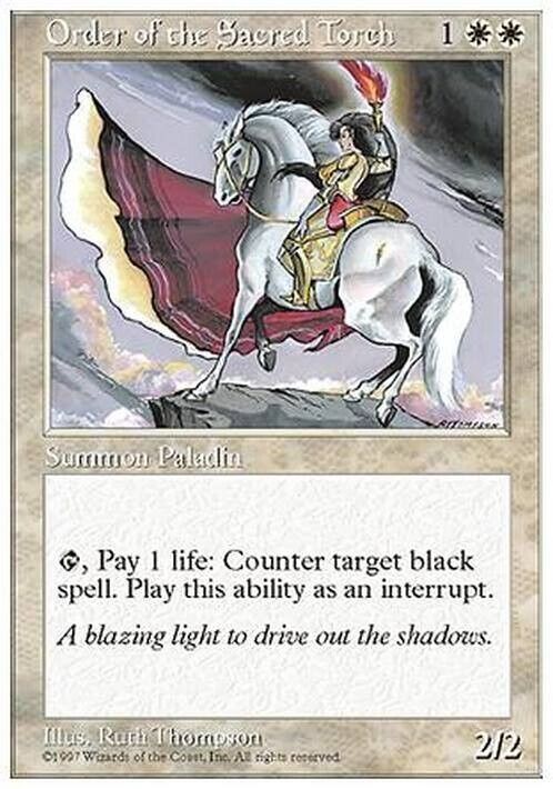 Order of the Sacred Torch ~ Fifth Edition [ Excellent ] [ Magic MTG ]