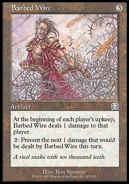 Barbed Wire ~ Mercadian Masques [ Excellent ] [ Magic MTG ]