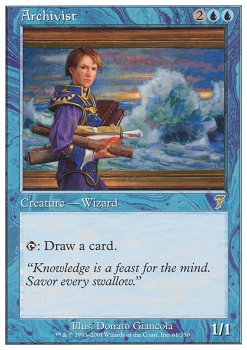 Archivist ~ Seventh Edition [ Excellent ] [ Magic MTG ]