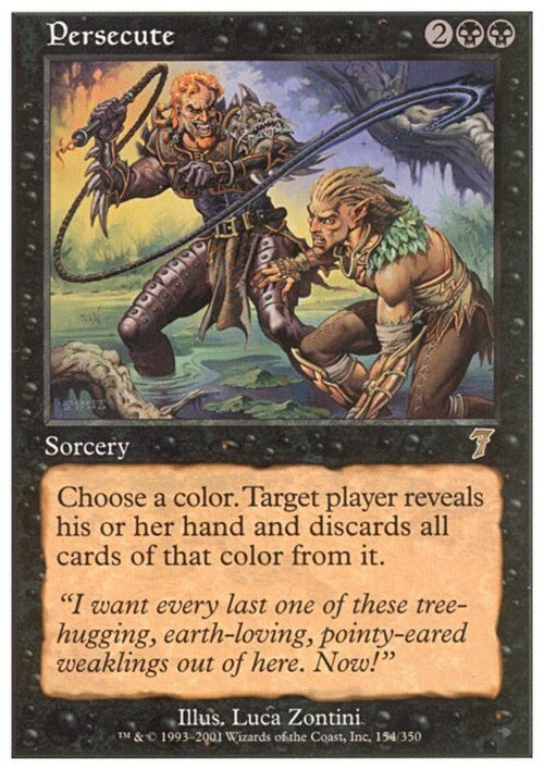 Persecute ~ Seventh Edition [ Excellent ] [ Magic MTG ]