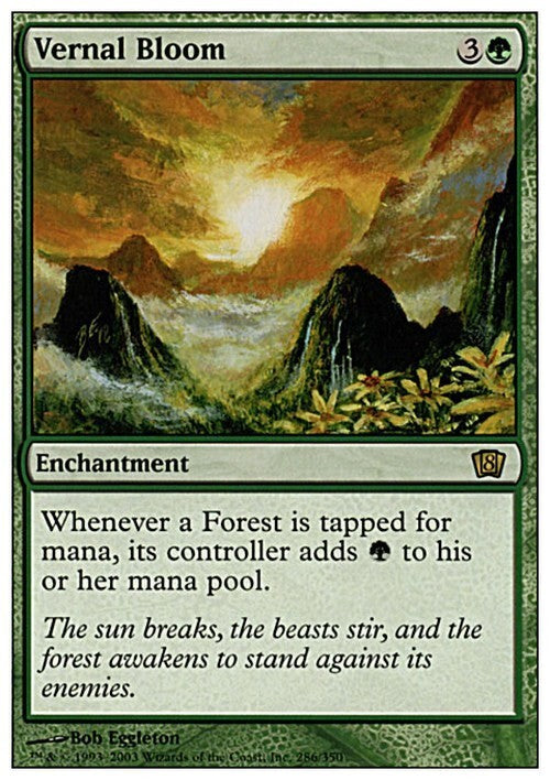 Vernal Bloom ~ Eighth Edition [ Excellent ] [ Magic MTG ]