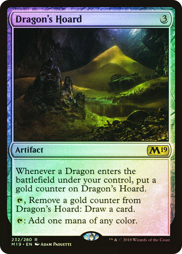 FOIL Dragon's Hoard ~ Core 2019 [ NearMint ] [ Magic MTG ]