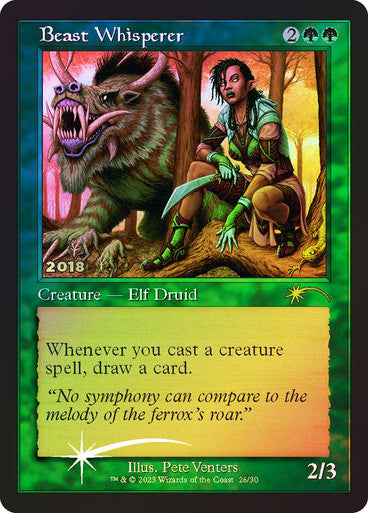 FOIL Beast Whisperer ~ 30th Anniversary  [ NearMint ] [ Magic MTG ]