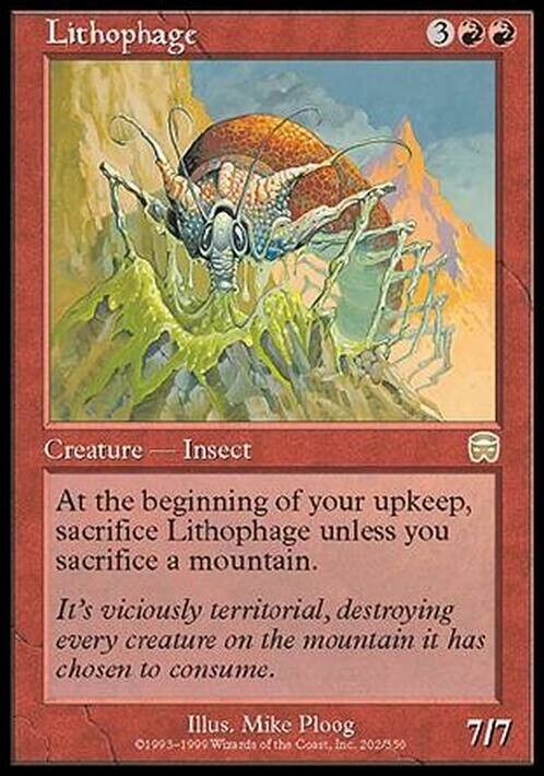 Lithophage ~ Mercadian Masques [ Excellent ] [ Magic MTG ]