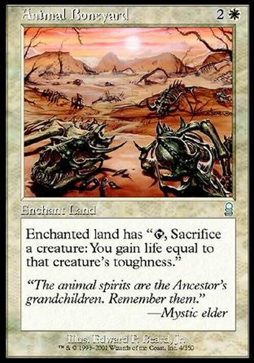 Animal Boneyard ~ Odyssey [ Excellent ] [ Magic MTG ]