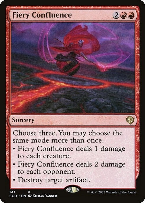 Fiery Confluence ~ Starter Commander [ NearMint ] [ Magic MTG ] - London Magic Traders Ltd