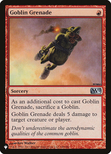 Goblin Grenade ~ The List [ NearMint ] [ Magic MTG ]