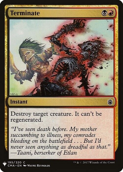Terminate ~ Mystery Booster [ NearMint ] [ Magic MTG ]