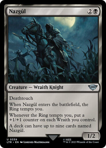 Nazgul #339 ~ The Lord of the Rings [ NM ] [ Magic the Gathering MTG ]