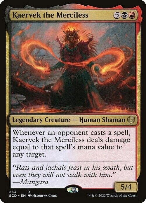 Kaervek the Merciless ~ Starter Commander [ NearMint ] [ Magic MTG ]