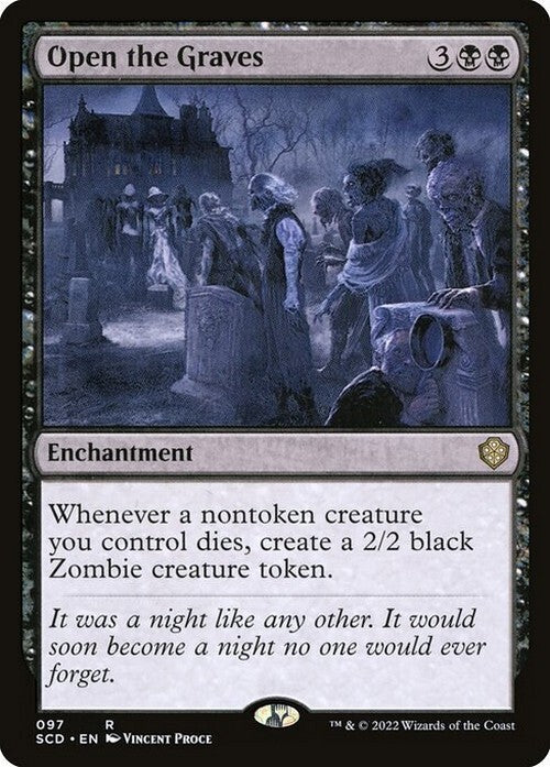 Open the Graves ~ Starter Commander [ NearMint ] [ Magic MTG ]