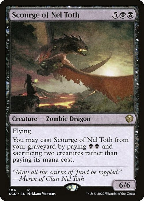 Scourge of Nel Toth ~ Starter Commander [ NearMint ] [ Magic MTG ]