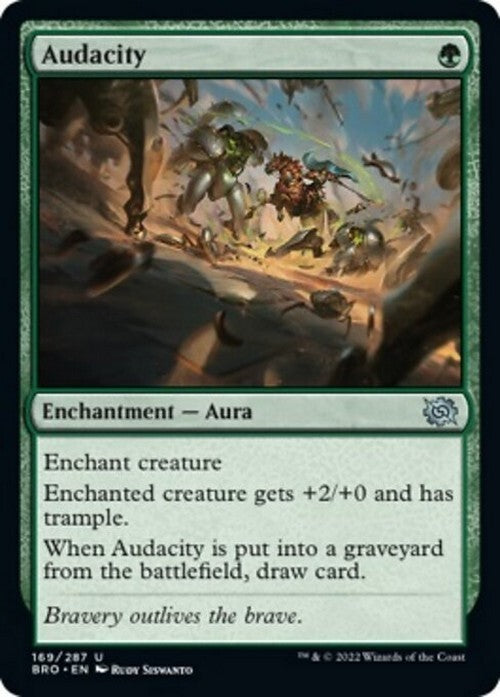 Audacity ~ The Brothers' War [ NearMint ] [ Magic MTG ]