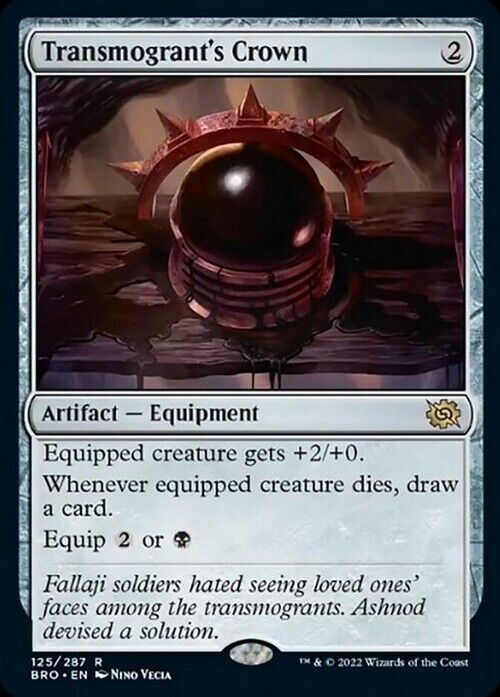 Transmogrant's Crown ~ The Brothers' War [ NearMint ] [ Magic MTG ]