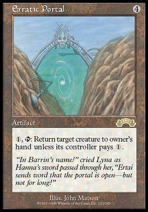 Erratic Portal ~ Exodus [ PLAYED ] [ Magic MTG ]
