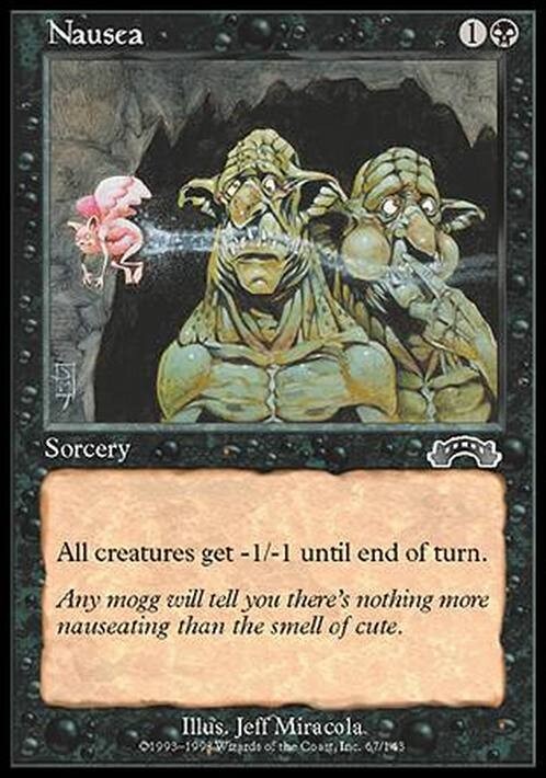 Nausea ~ Exodus [ Excellent ] [ Magic MTG ]