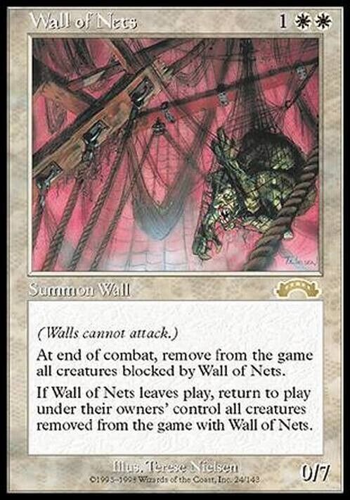 Wall of Nets ~ Exodus [ Excellent ] [ Magic MTG ]