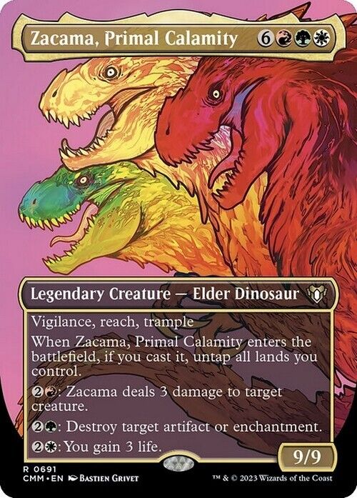 Choose your BORDERLESS ~ Commander Masters [ NearMint ] [ Magic MTG ]