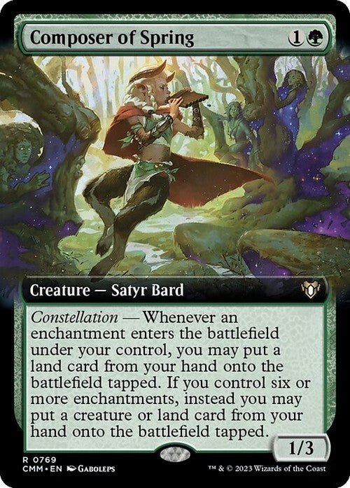Choose your BORDERLESS ~ Commander Masters [ NearMint ] [ Magic MTG ]
