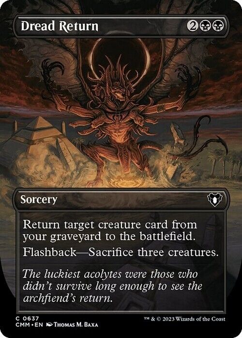 Choose your BORDERLESS ~ Commander Masters [ NearMint ] [ Magic MTG ]