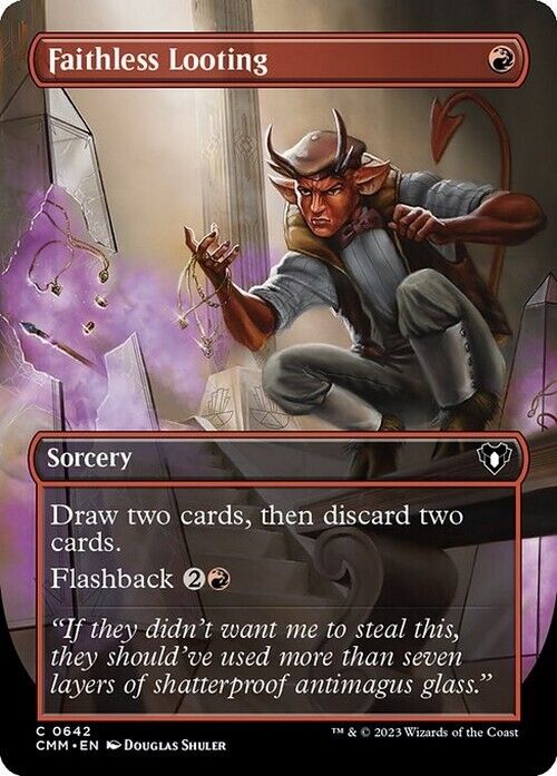 Choose your BORDERLESS ~ Commander Masters [ NearMint ] [ Magic MTG ]