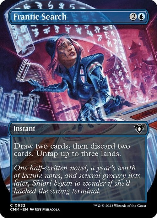 Choose your BORDERLESS ~ Commander Masters [ NearMint ] [ Magic MTG ]