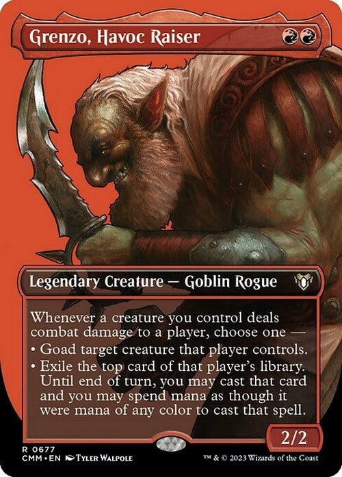 Choose your BORDERLESS ~ Commander Masters [ NearMint ] [ Magic MTG ]