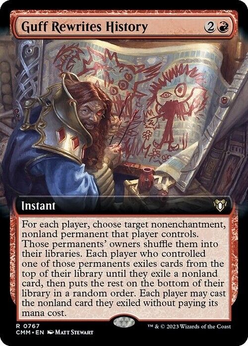 Choose your BORDERLESS ~ Commander Masters [ NearMint ] [ Magic MTG ]
