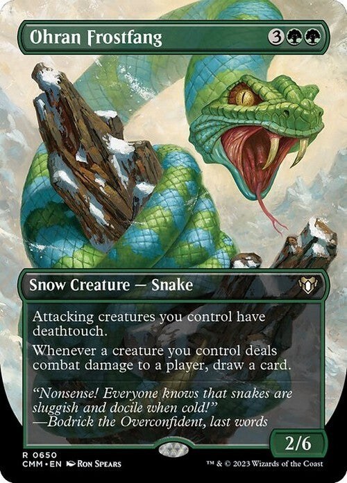 Choose your BORDERLESS ~ Commander Masters [ NearMint ] [ Magic MTG ]