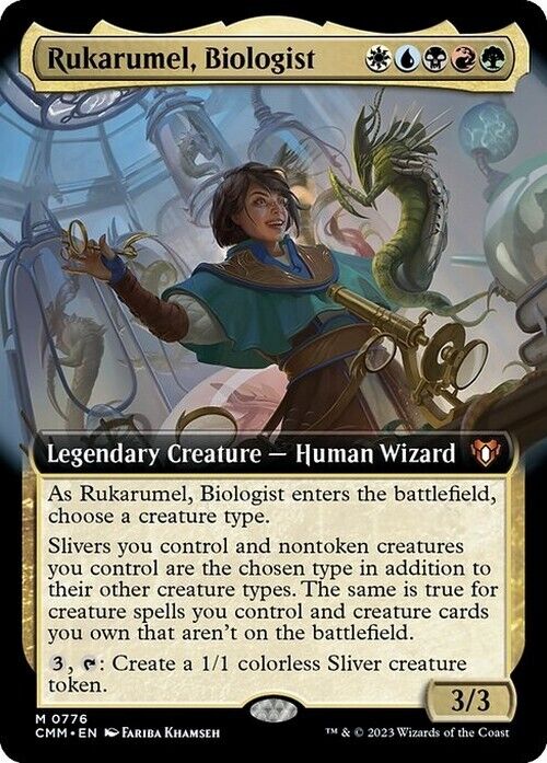Choose your BORDERLESS ~ Commander Masters [ NearMint ] [ Magic MTG ]