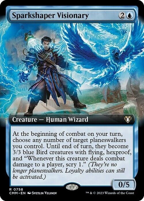 Choose your BORDERLESS ~ Commander Masters [ NearMint ] [ Magic MTG ]