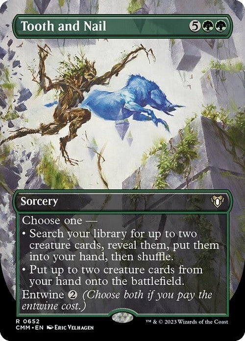 Choose your BORDERLESS ~ Commander Masters [ NearMint ] [ Magic MTG ]