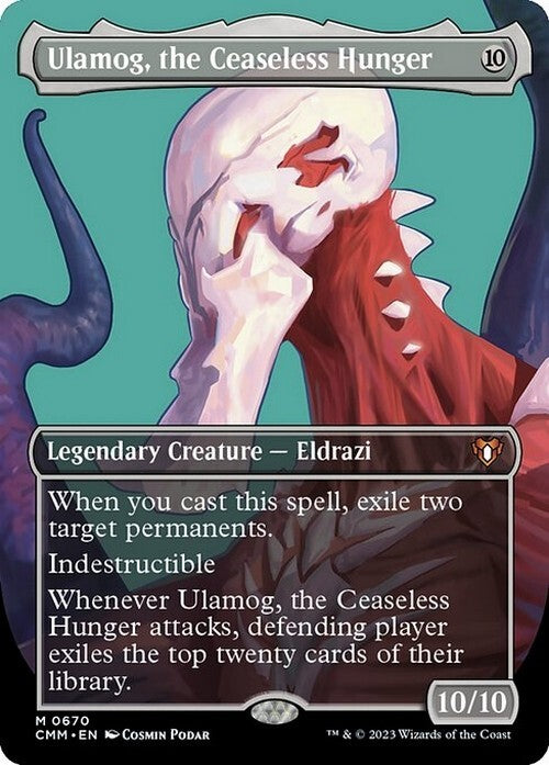 Choose your BORDERLESS ~ Commander Masters [ NearMint ] [ Magic MTG ]