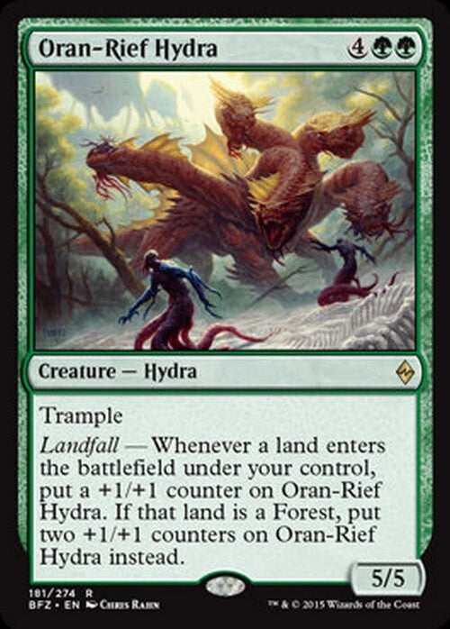 Oran-Rief Hydra ~ Battle for Zendikar [ Excellent ] [ Magic MTG ]
