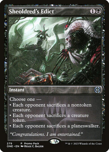 Sheoldred's Edict ~ PROMO PACK [ NearMint ] [ Magic MTG ]