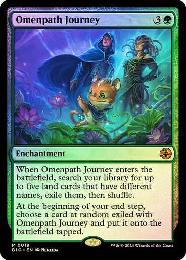 FOIL Omenpath Journey ~ The Big Score [ NearMint ] [ Magic MTG ]