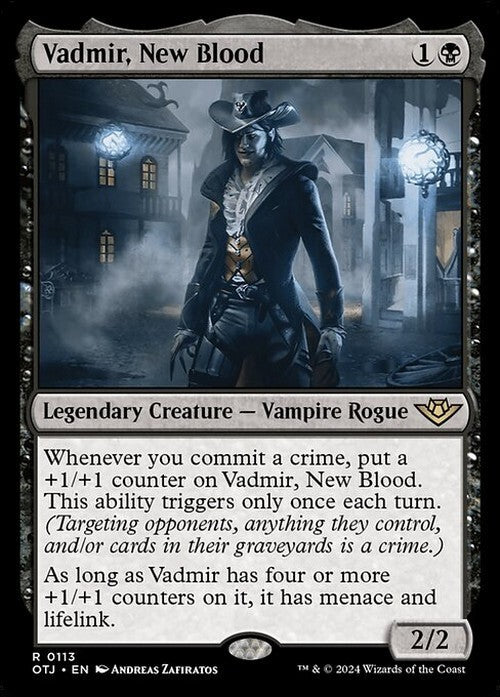 Vadmir, New Blood ~ Outlaws of Thunder Junction [ NM ] [ Magic MTG ]