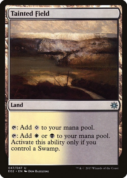 Tainted Field ~ Explorers of Ixalan [ Excellent ] [ Magic MTG ]