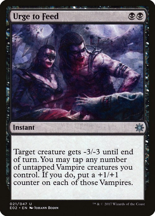 Urge to Feed ~ Explorers of Ixalan [ Excellent ] [ Magic MTG ]