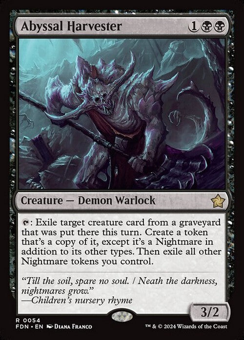 Abyssal Harvester ~ Foundations [ NearMint ] [ Magic MTG ]