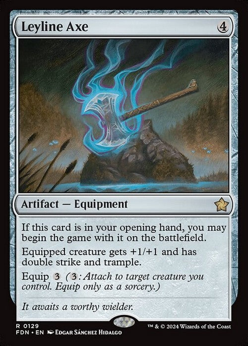 Leyline Axe ~ Foundations [ NearMint ] [ Magic MTG ]