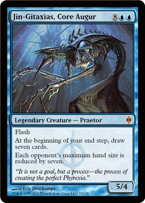 Jin-Gitaxias, Core Augur ~ New Phyrexia [ Excellent ] [ Magic MTG ]