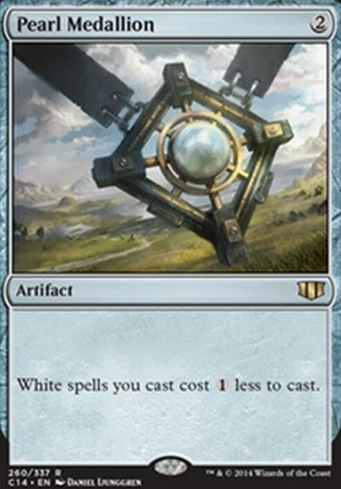 Pearl Medallion ~ Commander 2014 [ Excellent ] [ Magic MTG ]