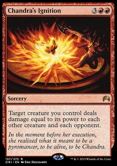 Chandra's Ignition ~ Magic Origins [ Excellent ] [ Magic MTG ]